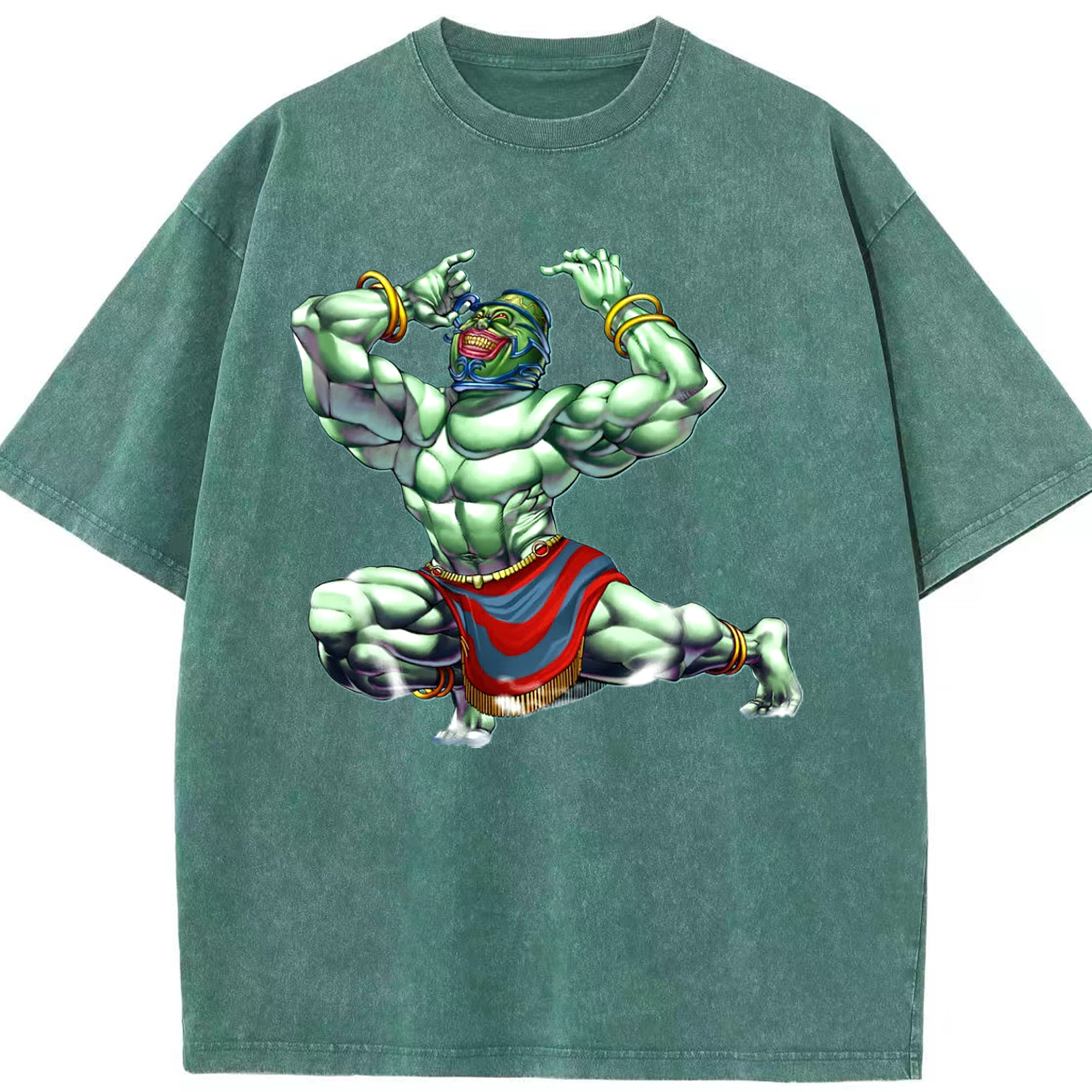 （画像用） 遊☆戯☆王 Yu-Gi-Oh! 綿100% ヴィンテージ風 半袖Tシャツ（フロントプリント）